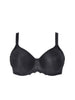 Caresse Rigid Seamless Bra - Black