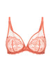 Wish Full Cup Plunge Bra - Ginger Pink