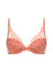 Wish Triangle Push Up Bra - Ginger Pink