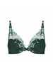 Wish Triangle Push Up Bra - Kolsai Green