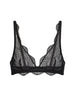 Karma Soft Cup Triangle Bra - Black