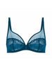 Delice Full Cup Plunge Bra - Prestige Blue