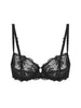 Reve Half Cup Bra - Black