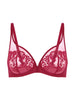 Saga Full Cup Plunge Bra - Lipstick