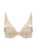 Saga Triangle Push Up Bra - Beige Topaze