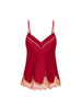 Nocturne Silk Camisole - Tango Red