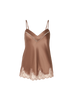 Nocturne Silk Camisole - Macchiato