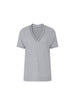 Brume Short Sleeve Night Top - Mineral Grey