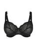 Exotica Full Cup Square Neck Bra - Black