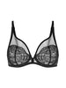 Exotica Full Cup Plunge Bra - Black