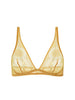 Embleme Soft Cup Triangle Bra - Golden Yellow