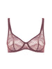 Embleme Curved Neckline Bra - Byzantine