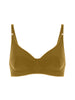 Artifice Plunging Underwired Bra - Bronze