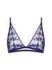 Adele Soft Cup Triangle Bra - Midnight