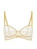 Adele Half Cup Bra - Ginger