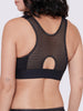 Harmony Wire Free Sports Crop - Black