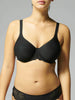 Caresse Rigid Seamless Bra - Black