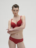 Caresse Bikini Brief - Tango Red