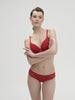 Caresse Bikini Brief - Tango Red