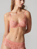 Wish Full Cup Plunge Bra - Ginger Pink