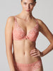 Wish Triangle Push Up Bra - Ginger Pink