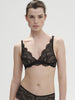 Karma Soft Cup Triangle Bra - Black