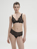 Karma Soft Cup Triangle Bra - Black