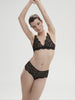 Karma Soft Cup Triangle Bra - Black