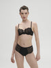 Karma Half Cup Bra - Black