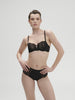 Karma Half Cup Bra - Black