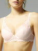 Reve Triangle Push Up Bra - Sakura Pink