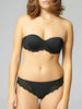 Caresse 3D Strapless Bra - Black