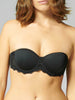 Caresse 3D Strapless Bra - Black