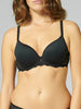 Caresse 3D Plunge Contour Bra - Black