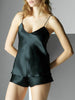 Dream Silk Night Short - Black