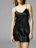 Dream Silk Chemise - Black