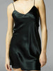 Dream Silk Chemise - Black