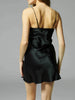 Dream Silk Chemise - Black