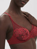 Saga Full Cup Plunge Bra - Lipstick