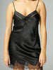 Nocturne Silk Chemise - Black