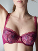 Singuliere Half Cup Bra - Syrah