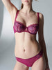 Singuliere Half Cup Bra - Syrah