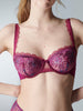 Singuliere Half Cup Bra - Syrah