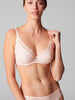 Candide Plunging Underwired Bra - Sakura Pink