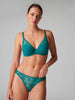 Opaline 3D Contour Bra - Emerald