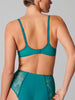 Opaline 3D Contour Bra - Emerald