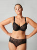 Exotica Full Cup Square Neck Bra - Black