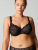 Exotica Full Cup Square Neck Bra - Black