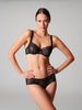 Exotica Half Cup Bra - Black