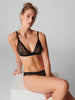 Hortense Soft Cup Triangle Bra - Black